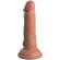 King Cock Elite 6 Inch Dual Density Dildo Caramel