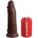 King Cock Elite 8 Inch Dual Density Cock Flesh Brown