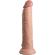 King Cock Elite 9 Inch Dual Density Vibrating Cock Flesh Pink