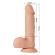 Beautiful Encounter Bahamut Realistic and Flexible Dildo 21.8 CM - Flesh