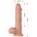 Beautiful Encounter Buraq Realistic and Flexible Dildo 24 CM - Flesh