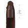 Pipedreams Sleeve 22,86 CM + 7,62 CM Plug Brown