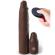 Pipedreams Sleeve 22,86 CM + 7,62 CM Plug Remote Brown