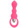 Ohmama Vibrating Butt Plug 9 CM - Pink