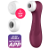 Satisfyer Pro 2 Generacin 3 - Wine Red  Bluetooth &  App