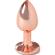 Secret Play - Metal Butt Plug Rose Gold Small Size 7 CM