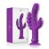 Intense - Casanova Vibrator Rabbit Silicone Triple Engine Purple