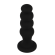 Black&silver - Scott Anal Plug Premium Silicone Black