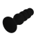 Black&silver - Scott Anal Plug Premium Silicone Black