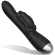 Black&silver - Adam Stimulating Vibe Silicone Rechargeable Black