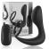 Black&silver - Anal Massager Remote Control Silicone Rechargeable Black