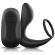 Black&silver - Anal Massager Remote Control Silicone Rechargeable Black