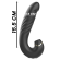 Ibiza - Up & Down Suctioning Vibrator 15.5 CM