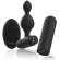 Black&silver - Tucker Petit Anal Plug Silicone Remote Control