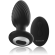 Black&silver - Wells Anal Plug Silicone Remote Control