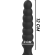 Black&silver - Bob Powerful Anal Beads Silicone