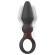 Black&silver - Ozzy Powerful Anal Plug Silicone