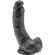 Get Real - Dildo 20,5 CM With Balls Black