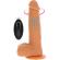 Get Real - Rotating Beads Vibrating Dildo Skin