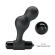 Mr Play - Silicone Vibrating Anal Plug Black