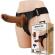 Pretty Love - Harness Briefs Universal Harness With Dildo Micheal 20 CM Black