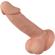 Beautiful Encounter Zebulon Realistic and Flexible Dildo 19,4 CM - Flesh