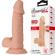 Beautiful Encounter Zebulon Realistic and Flexible Dildo 19,4 CM - Flesh