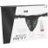 Intt - Black Brazilian Panty With Pearls and Lubricating Gel 50ML