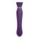 Zalo - Queen Set Pulse Wave Clit Stim Purple