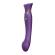 Zalo - Queen Set Pulse Wave Clit Stim Purple