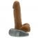 Emperor Brown 6inch Realistic Vibrator