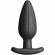 Electrastim  Silicone Noir Rocker Butt Plug Large