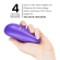 Womanizer - Starlet 3 Clitoral Stimulator Indigo