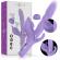 Intense - Billie Multifunction Rechargeable Vibrator Suction & Pulsing Purple