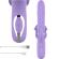 Intense - Billie Multifunction Rechargeable Vibrator Suction & Pulsing Purple