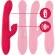 Intense - Dua Multifunction Rechargeable Vibrator Up & Down With Red Tongue