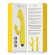 Intense - Iggy Multifunction Rechargeable Vibrator Up & Down With Clitoral Stimulator Yellow