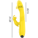 Intense - Iggy Multifunction Rechargeable Vibrator Up & Down With Clitoral Stimulator Yellow