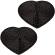 Radiance Black Heart Pasties