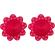 Obsessive - A770 Nipple Covers Red O/S