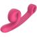 Snail Vibe Curve Vibrator Pink