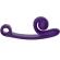 Snail Vibe Curve Vibrator Purple