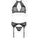 Passion - Satara Set Erotic Line Black