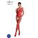 Passion - Eco Collection Bodystocking Eco BS001 Red