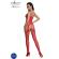 Passion - Eco Collection Bodystocking Eco BS004 Red