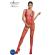 Passion - Eco Collection Bodystocking Eco BS009 Red