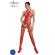 Passion - Eco Collection Bodystocking Eco BS013 Red