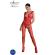 Passion - Eco Collection Bodystocking Eco BS003 Red