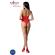 Passion - BS094 Bodystocking Red One Size