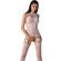 Passion - BS095 Bodystocking White One Size